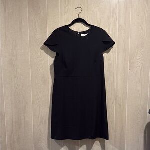 NWT Lark & Ro Black Sheath Mini Dress Crew Neck